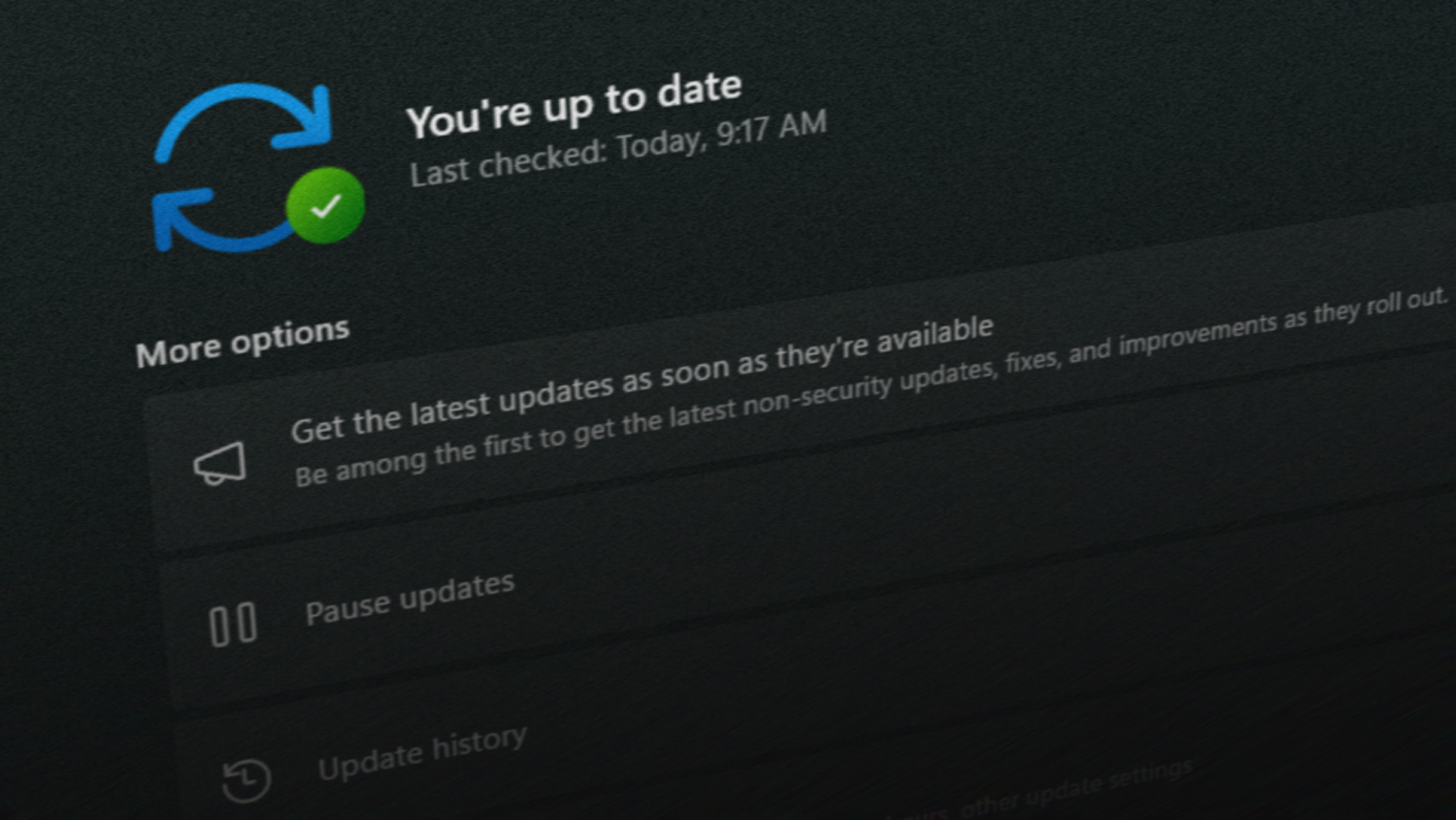 Regelmässige Updates